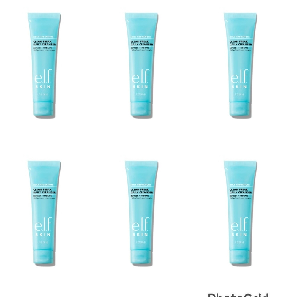 (6) ELF Skin Clean Fresh Daily Cleanser  1oz